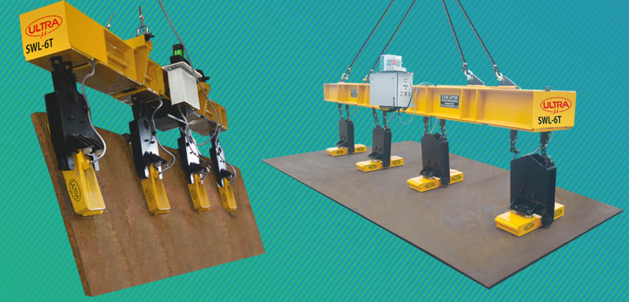 Electro Permanent Magnetic Tilting Lifters For Sheets, Electro Magnetic Lifters