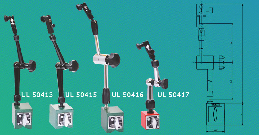 Universal Clamping Magnetic Base, Magnetic Bases With Fine Adjustment, Magnetic Bases, Magnetic Tools & Inspection Instruments, Magnetic Lifters, Magnetic Products